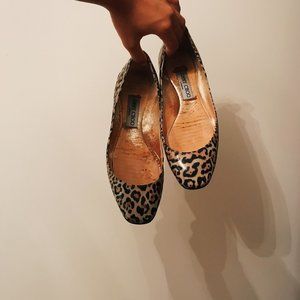 Jimmy Choo Cheetah Print Flats